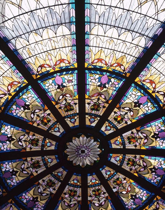 梧州欧式彩色玻璃穹顶