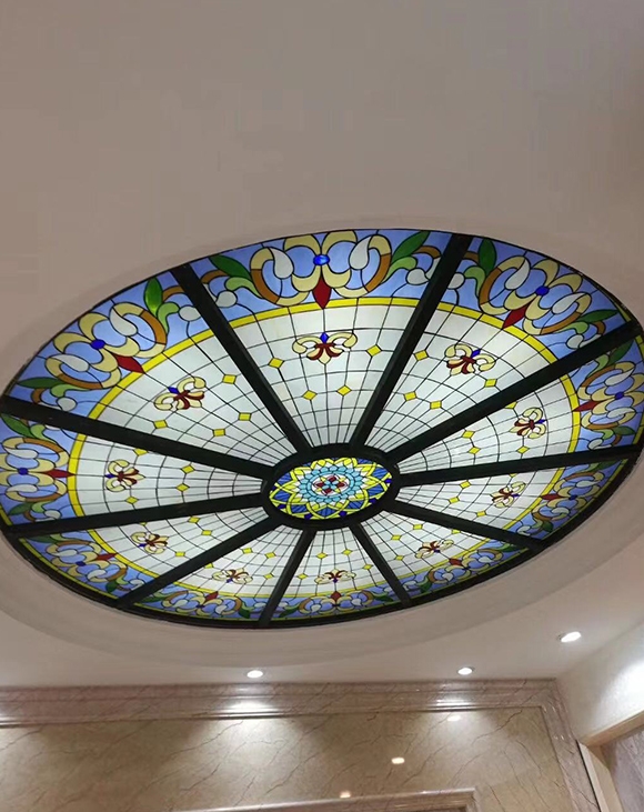 拉萨彩色玻璃穹顶